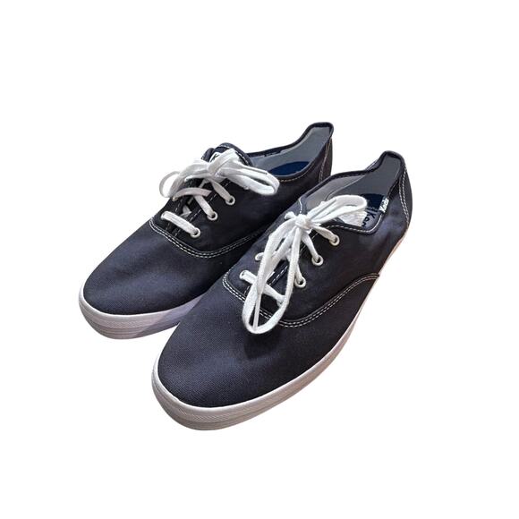 Keds Champion Women's Original Navy Blue Canvas Sneakers Size 9 W - Picture 2 of 7
